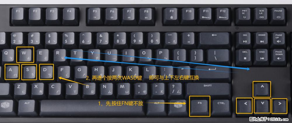 键盘，怎样把wasd键与上下左右方向键互换？ - 生活百科 - 昌吉生活社区 - 昌吉28生活网 changji.28life.net